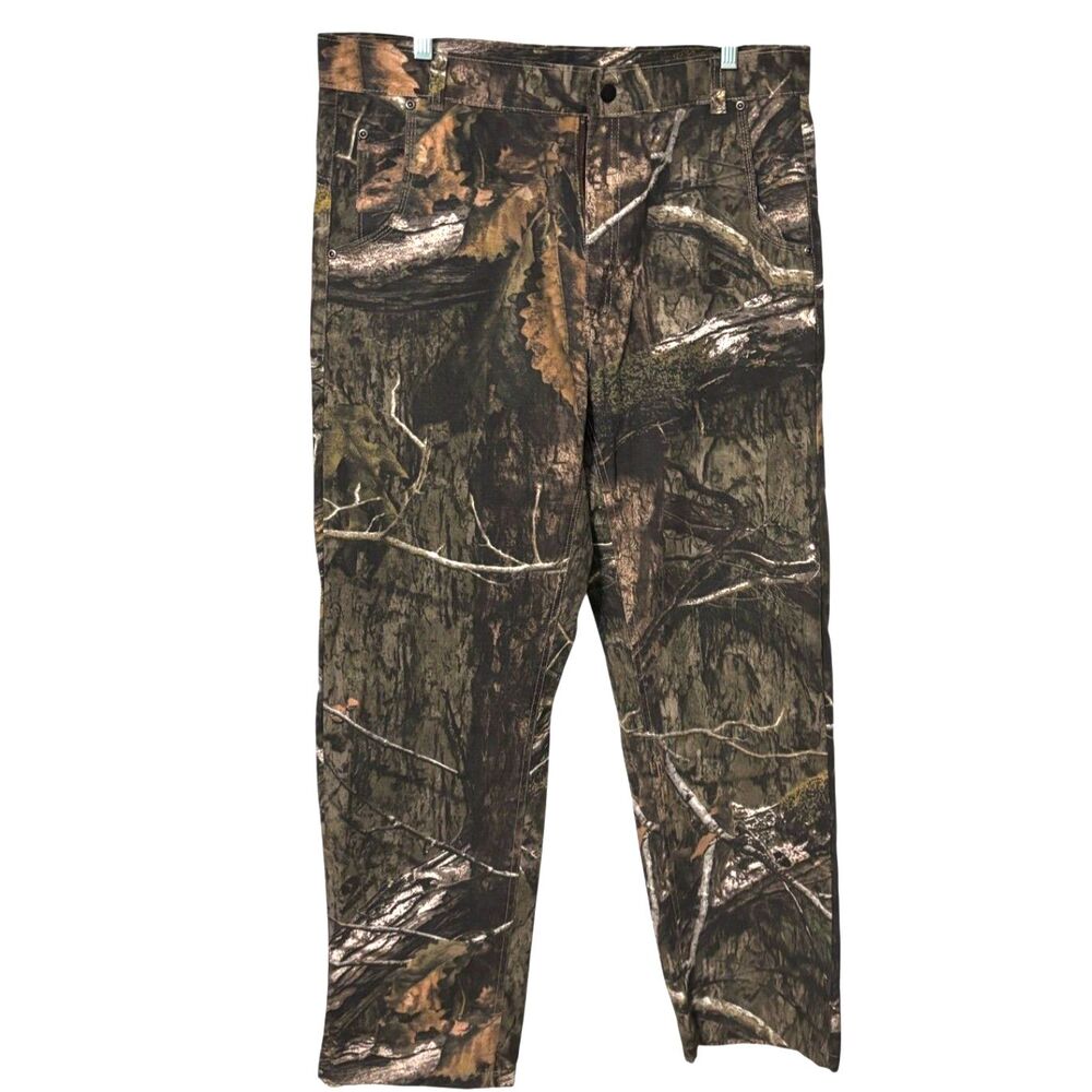 Magellan Outdoors Camo Hunting Pants Woodland Camouflage Cotton XL
